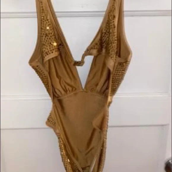 Hot Miami Style Crystal Swimsuit - Picture 5 of 5